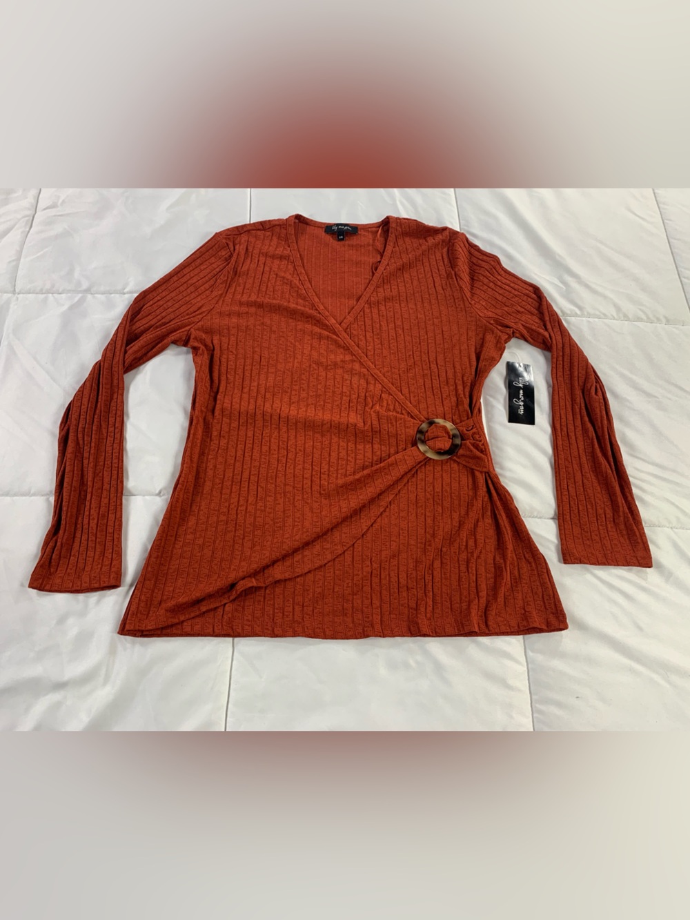 New with tags LILY MORGAN shirt womens size L
